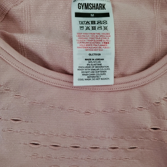 Gymshark Glow Long-sleeve Seamless Crop and Leggings Set (M) - Picture 6 of 6